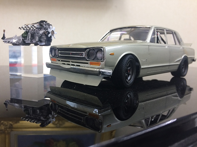 1/24 スカイライン2000GT-R4ドア